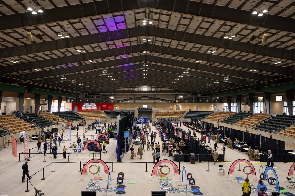 Indoor drone competition course
